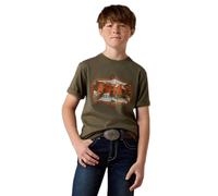 Children's T-shirt Ariat Wild Creek Vert L