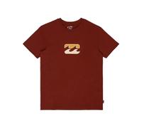 Children's T-shirt Billabong Icon Wave Rouge 14 ans