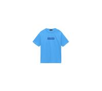 Napapijri New Box Logo Short Sleeve T-shirt Blue 14 Years Kids