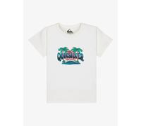Children's T-shirt Quiksilver Ev Palm Horizon Blanc 5 ans