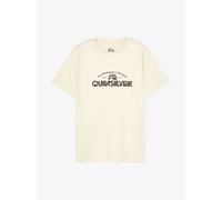 Children's T-shirt Quiksilver Ev Vista Logo Beige 10 ans