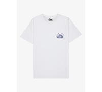 Children's T-shirt Quiksilver Fundamental Ride Blanc 16 ans