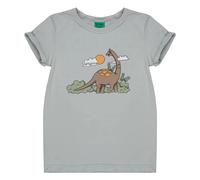 Children's T-shirt Raspberry Republic Brontosaurus Gris 4/5 ans