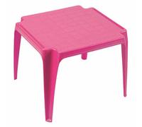 Children's Table Pink 50x50cm Tavolo Stackable Garden Kid's Room Play