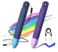 Children's Tablet Pen, Pack of 2 Tablet Stylus, Silicone Touchscreen Pen, Child-Friendly Stylus Pens, Stylus Touch Pen Compatible with iPhone, Android, iPad Pro, Children's Smartwatch