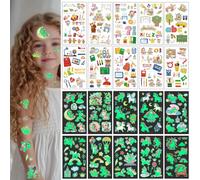 Children's Tattoo, First Day of School, 20 Sheets of First Day of School and Unicorn Tattoo, Children's Stickers, Unicorn Tattoos Girls, School Cone Filling Girls, Gift for School