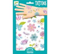 Children's Tattoos - Glittery Flowers