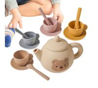 Children's Tea Set | Pretend Play Toddler Tea Set | Motor Skills Development Role Play Toy | 230g | Interactive | Nice Present | For 3-6 Years Old Girls Boys