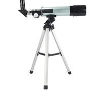 Children's Telescope, 50MM Large Aperture Objective Lens, Telescope Suitable for Astronomy Beginners, Portable Telescope with Stand