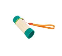 Childrens Telescope, Sustainable Toys, Hape Nature Fun Adjustable Telescope, 8x Zoom, Made From Bamboo. 3 years + Multi-Colour