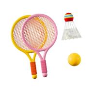 Childrens Tennis Racket Pair with Soft Grip Handles Ideal for Beginners Training Easy Assemble Kids Outdoor Toy
