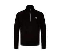 Dare2b Kids' Consist Recycled Core Stretch Midlayer with iLUS core fabric, perfect for Hiking, Skiing & Snowboarding Black