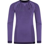 Odlo Evolution Warm Crew Long Sleeve Base Layer Purple 12-14 Years Kids