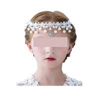 Children's Tiara Princess Crystal Hair Band Crowns Birthday Girls Hair Accessories Flower Girl Hair Band Forehead Chain Delicate Comfortable