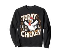 Childrens Today I feel like a Chicken Tshirt | Kids Chicken Sweatshirt
