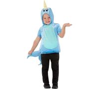 Childrens Toddler Narwhal Fancy Dress Costume