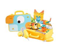 Children's Tool Set, Realistic Multifunctional Game with Fun Factor, Play Bench for Children, for Home, Garden, Family, Office, Social Activities, School, Classroom, Everyday Life