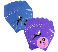 Children's Tooth Fairy Envelopes, Blue & Purple, Pack of 16 | 8 Blue & 8 Purple sealable mini envelopes for children's lost teeth, leave under a pillow for the Tooth Fairy to easily find!