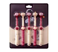 Children's Toothbrush - 5 Pieces Space Bristle Brush | Reusable Tool for Children's Hygiene in Travel and Home from 3 to 12 Years Old