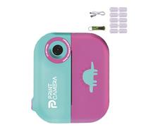 Childrens Toy Camera Immediate Photo Printing Double Cameras 16GB Memory Extendable Storage Against Shock Plan Educational Contests USB CREATE Rechargeable Children's Photography Set