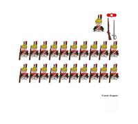 Children's Toys Napoleon War Action Figure Military Building Blocks British French Spanish Lieutenant Soldier Navy Weapon Brick Gift