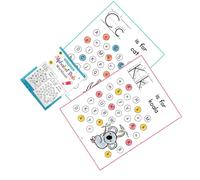 Childrens Tracing Book Handwriting Practice Workbook with Coloring Activity and Sensory Learning Exercises Reusable Tracing Book for Kids Writing Language Learning Workbook