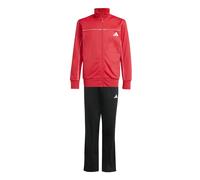 adidas Unisex Kids Junior Tricot Colourpop Tracksuit, pure ruby/white, 11-12 Years