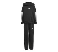 adidas 3-Stripes Essentials Fleece Tracksuit Infants 6-7 Years Black