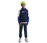 Nike Sportswear Dri-Fit Tracksuit for Older Children, Midnight Navy/White/Game Royal/White, HQ9317-410, L