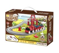 Children's Train Set, Train Toys | Electric Trains | Preschool Learning Activities with Locomotive, Train Cars & Rails, Railway Sets for Boys, Girls from 3 Months Old