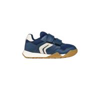 Geox J Rann-e Boy A Sneaker, Navy Lt Ivory, 11.5 UK Child