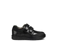 Geox J RIDDOCK BOY F Low-Top Sneakers, Black, 6.5 UK
