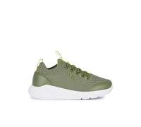 Geox J Sprintye Boy A Sneaker, Military Lime, 5 UK