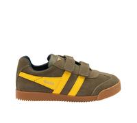 Children's Trainers Gola Harrier Strap Green 36