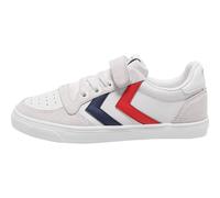 Children's Trainers Hummel slimmer stadil leather low Blanc 26