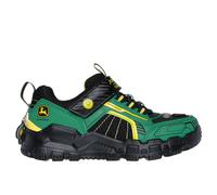 Skechers Boy's Adventure Track Rugged-Brights Sneakers, Green Synthetic/Black Textile/Yellow Trim, 12 UK Child