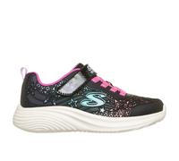 Skechers Girls' Aqua Twirl Trainer, Black, 1.5 UK Child