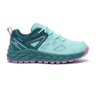 Trespass Unisex Kids Trainers Lorella - Waterproof Membrane, Gusseted Tongue, Lace-Up Fastening, Contoured Grip Sole, Mesh/PU Upper, Textile Lining, TPR Outsole Teal
