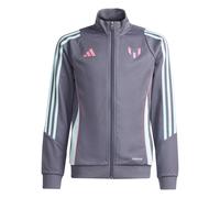 Adidas Messi Tracksuit Jacket Grey,Purple 9-10 Years Kids