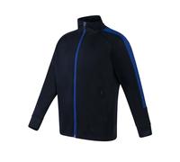 Children's training jacket Finden + Hales Knitted Bleu 5/6 ans