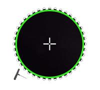 Children's trampoline outdoor toy for all ages with robust elastic polypropylene fabric in various diameters promotes urge to move entertains sustainably thanks to active (L, 244 cm)