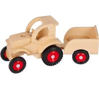 Childrens transformobiles tractor vehicles forklift dump truck wooden Boys Gift