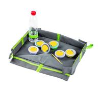 Children's Travel Desk - Foldable Playing , Compact Station | Sustainable Activity , Adjustable Storage Compartment with Easy Cleaning for Cups and Equipment