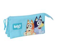 Children's triple kit Safta Bluey Bleu 22x3x12 cm