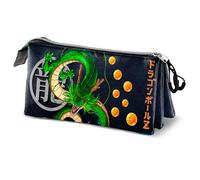 Children's triple Pencil case Karactermania Dragon Bal Plus Shenron Bleu 10x23,5x5 cm