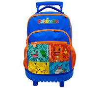 Cyp Brands Starters Pokemon 33x21x52 Cm 36l Wheeled Backpack Blue Kids