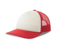 Children's trucker cap Atlantis Headwear Rapper Blanc TU