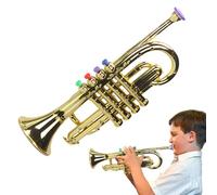 Children's Trumpet - Musical Play Horn, Instrument a for Children | Interactive Preschool Music for Boys Girls, Educational Preschool Early Learning Development Internal Development E