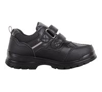 Childrens Twin Strap Touch & Close Faux Leather Formal School Shoes ABSOLUTE FOOTWEAR Black Infant 13