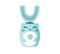Children's U-Shaped Electric Toothbrush Baby Lazy Fully Automatic Sonic U-Shaped Toothbrush Intelligent(Style 4,Medium)